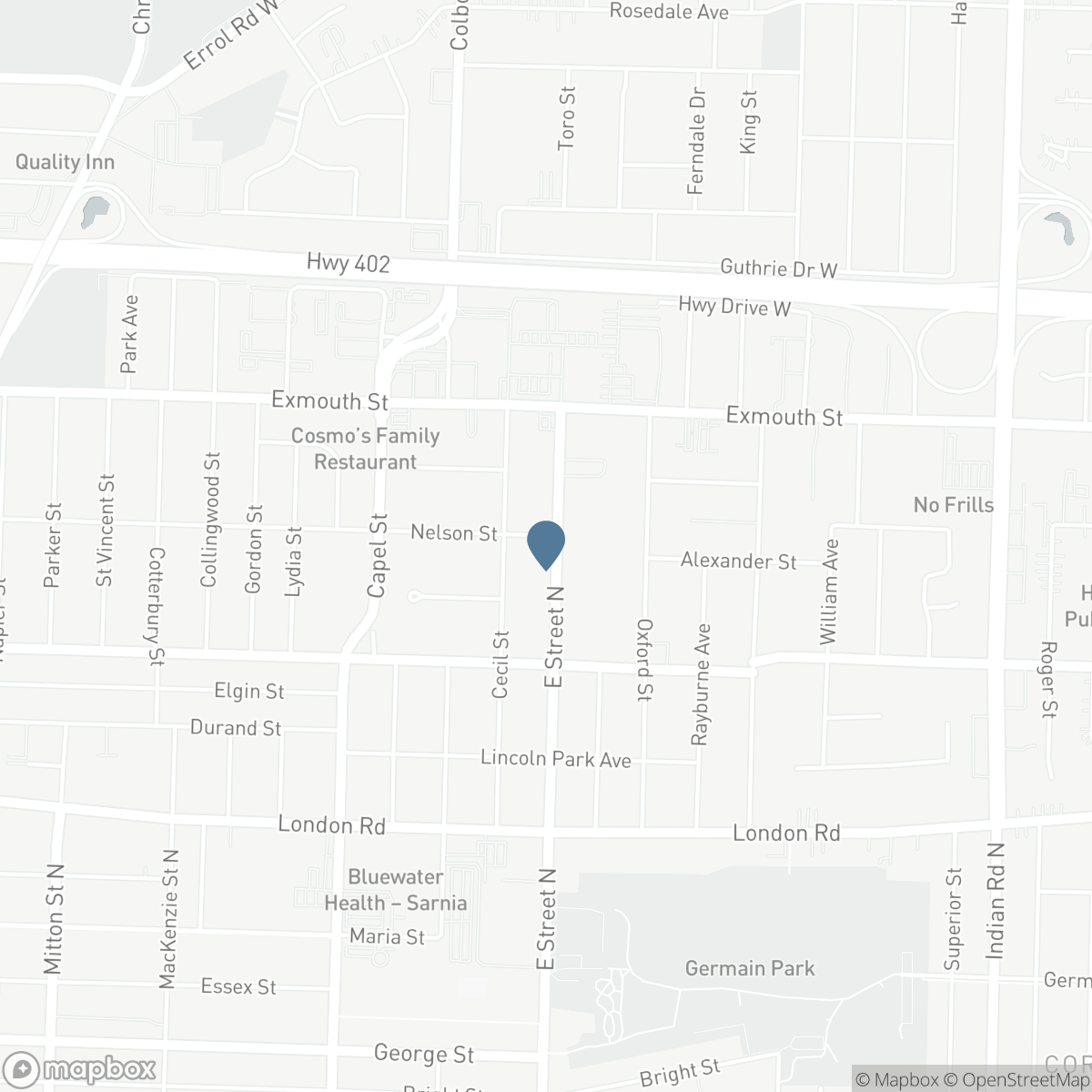 429 EAST STREET North, Sarnia, Ontario N7T 6Y6